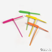 Plastic Flying Dragonflies<br>1 dozen